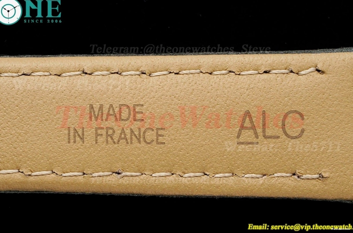 Dumont LE AF Dial Blk Silver RG Quartz Santos 1220